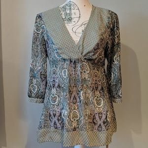 Patterned blouse